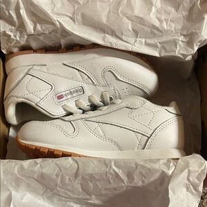 Reebok Classic White Leather Sneakers